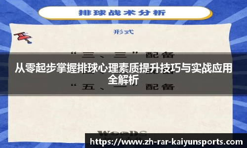 从零起步掌握排球心理素质提升技巧与实战应用全解析